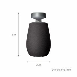 Altavoz Bluetooth Portátil LG XG2TBK Negro 5 W