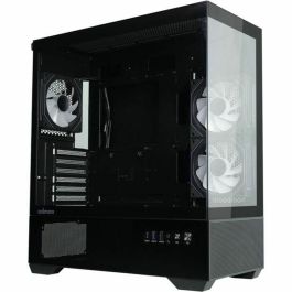 Zalman CHRONIX BLACK Caja PC Midi Tower Negra con Panel de Vidrio Templado