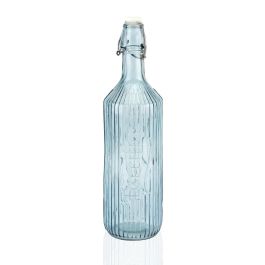 Botella de Agua Versa Azul Vidrio Aluminio 1 L 8,1 x 31,5 x 8,1 cm Precio: 4.49999968. SKU: B1AENAEPPG