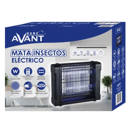 Avant Mata Insectos Eléctrico AV6001 12W 2 Tubos Luz Ultravioleta 260x90x320 mm