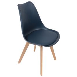 Silla Acolchada Azul Home Deco Factory Precio: 52.78999979. SKU: B1ESQSVP64