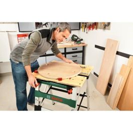 Bosch PWB 600 Banco de trabajo plegable con altura de mesa 834 mm, carga máxima 200 kg y superficie 640x840 mm