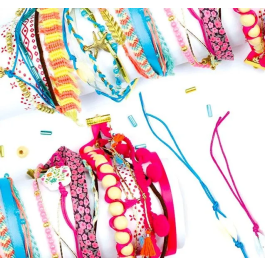 Sycomore Pulseras Multi Row Modelo Grande para Niños y Niñas a partir de 7 años Manualidades Creativas