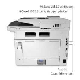 HP LaserJet Enterprise MFP M430f Impresora con Cartuchos HP JetIntelligence