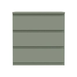 Cómoda EDMORE 3 cajones Verde salvia 77,2 x 42 x 79,8 cm EMOK211U59