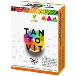 NOVADIET Tantovit 30 Comprimidos | Multivitaminas y Minerales con Zynamite para Energía y Reducir el Cansancio Precio: 20.5000004. SKU: B1967X5PT9