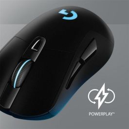Logitech G703 LIGHTSPEED Wireless Gaming Mouse with HERO 25K Sensor, RF Wireless, Lithium Polymer (LiPo), Black Logitech G703 LIGHTSPEED Wireless Gaming Mouse with HERO 25K Sensor, RF Wireless, Lithium Polymer (LiPo), Black