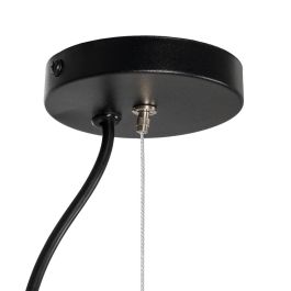 Lámpara Techo Beige Papel-Metal 60 X 60 X 20 cm