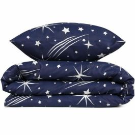 Blanc ASI8681875028423 - Juego de Cama Blanco 220x240 cm con 2 Fundas de Almohada 60x60 cm, 65% Algodón y 35% Poliéster