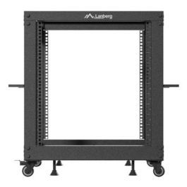 Lanberg Armario Rack OR01-6112-B Independiente 12U Negro