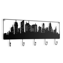 Perchero de Pared Versa con 5 Ganchos - 5x23.5x56.5 cm, Metal (2 Unidades) Precio: 27.78999982. SKU: B178WFG3WK