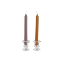 Velas DKD Home Decor Gris Naranja Navidad 2 x 2 x 20 cm (4 Piezas) (2 Unidades) Velas DKD Home Decor Gris Naranja Navidad 2 x 2 x 20 cm (4 Piezas) (2 Unidades)
