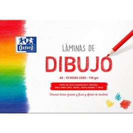 Oxford Láminas para Dibujo Escolar Pack 10 Hojas 130 gr A4 Liso Blanco Precio: 1.68999974. SKU: B1JFRARCQZ
