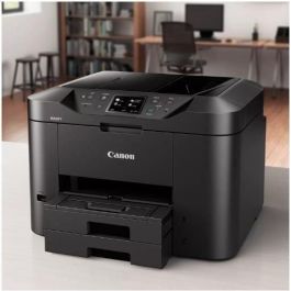 Canon 0958C009 Impresora Multifunción 4 en 1 MAXIFY MB2750 para Oficina. WiFi, Fax, Dúplex, ADF 50h, 500 hojas, Ethernet, Pantalla Táctil. Negra