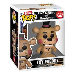 Funko Bitty Pop Arcade Five Nights at Freddy's Toy Freddy Figura Coleccionable de Vinilo con Estuche Acrílico 2.3 cm Funko Bitty Pop Arcade Five Nights at Freddy's Toy Freddy Figura Coleccionable de Vinilo con Estuche Acrílico 2.3 cm