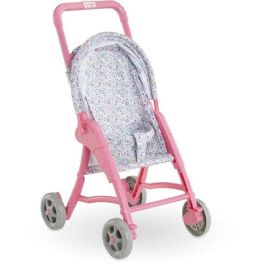 Corolle Cochecito Floral para Muñecas Bebé de 30 cm, con Capota Retráctil - Accesorio ideal para niños a partir de 18 meses