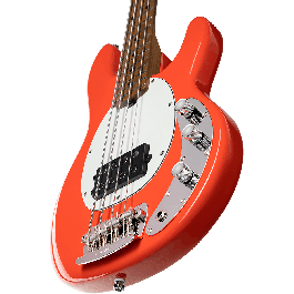 Sterling Bajo Eléctrico Stingray Ray4 Short Scale M/M - Fiesta Red
