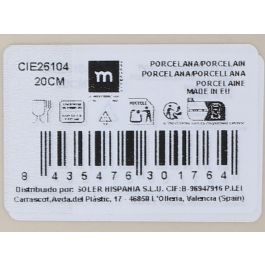 Plato Postre Cies 20 cm Monaco - Inde (6 Unidades) Plato Postre Cies 20 cm Monaco - Inde (6 Unidades)