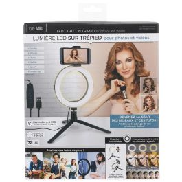 Be Mix Lámpara Led Trípode Selfie para Redes Sociales con Anillo de Luz 20cm y Soporte para Smartphone Precio: 14.49999991. SKU: B18BFHK4DT