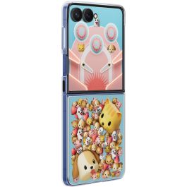 Samsung EF-ZF766CTEGWW Funda Flipsuit para Galaxy Z Flip7, Silicona Transparente, Compatible con 6.9"