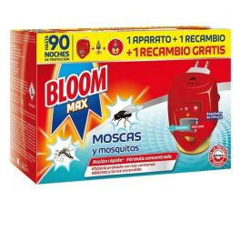Bloom Bloom Max Moscas & Mosquitos - Insecticida Eléctrico con 2 Recargas - Protección contra Moscas, Mosquitos Comunes y Mosquitos Tigre Precio: 6.50000021. SKU: S4603244