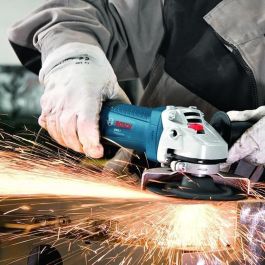Bosch Professional GWS750 Amoladora angular 125 mm - 750 W para Metal - 11000 rpm