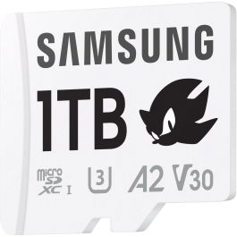 Samsung MB-MD1T0S Tarjeta MicroSDXC de 1 TB con Velocidades de Lectura de 180 MB/s y Escritura de 130 MB/s, UHS-I Clase 10 V30 A2