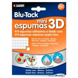 Bostik Masilla Adhesivas 3D Blu Tack Doble Cara 5x5 mm 414 Mini Espumas Precio: 2.50000036. SKU: B17KAG2564