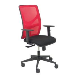 Silla Piqueras Y Crespo Motilla Brazos Regulables Mecanismo Sincro Con Regulador De Tension Refuezo Lumbar Respaldo De Malla Rojo Y Asiento Tapizado Bali Negro Precio: 222.50000058. SKU: B1GWWJ6JPN