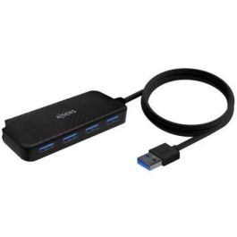 AISENS - HUB USB 3.0, TIPO A/M-4XTIPO A/H, NEGRO, 60CM Precio: 7.99000026. SKU: B1B3X5NATJ