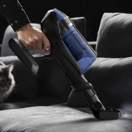Rowenta X-Force Flex 12.60 Aqua RH98C0WO – Aspiradora Escoba sin Cable, Potente, Función Fregar, Batería Extraíble, Azul/Negro