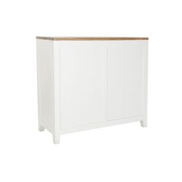 DKD Home Decor Cómoda Urban Blanco Marron 110x45x100 cm