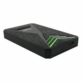 Caja Externa Gaming para Disco Duro de 2.5" TooQ TQE-2550RGB/ USB 3.1/ Sin tornillos