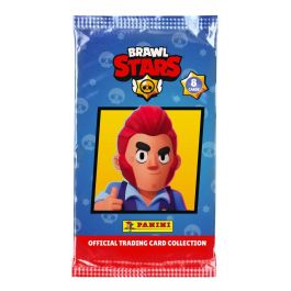 Panini PAN8051708025347 Pack de inicio Brawl Stars TC: Carpeta, 2 fundas, 16 cartas + 1 carta de edición limitada