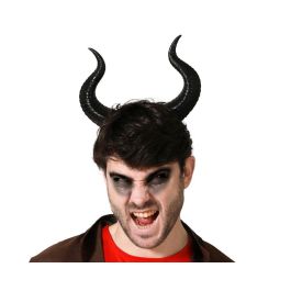 Diadema con Cuernos Negros de Demonio para Disfraz Diabólico Accesorio Halloween Precio: 1.8634. SKU: B13QNAVK4C