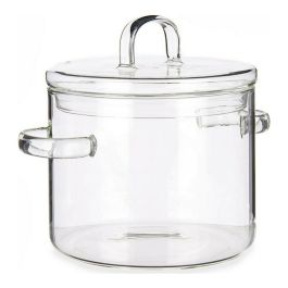 Olla con Tapa Transparente Vidrio de Borosilicato 14,5 x 15,8 x 20 cm Precio: 16.50000044. SKU: S3610115