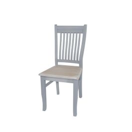 DKD Home Decor Silla Tradicional Victoria Gris Natural 40 x 94.5 x 42 cm Precio: 61.49999966. SKU: B1FYENKA34