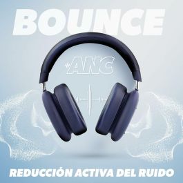 Auriculares Bluetooth con Micrófono T'NB BOUNCE Azul oscuro Auriculares Bluetooth con Micrófono T'NB BOUNCE Azul oscuro