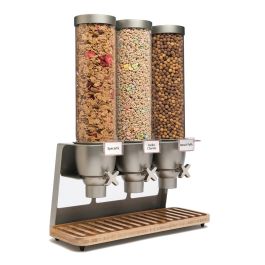 ROSSETO - EZ547 - DISPENSADOR DE CEREALES CON 3 CONTENEDORES - (53.67 x 25.4 x 66.68 cm) Precio: 1128.79000058. SKU: B1D7P8EE49