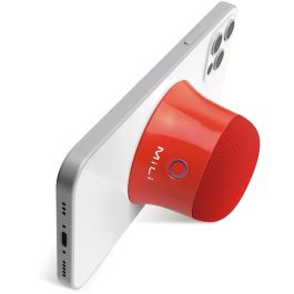 Ultron Altavoz Bluetooth Mag Soundmate Portátil Inalámbrico 3W Rojo para Móvil/Smartphone USB Tipo C