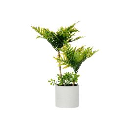 Maceta de cemento grande para palmera verde Ibergarden 22x40x22 cm (6 Unidades) Maceta de cemento grande para palmera verde Ibergarden 22x40x22 cm (6 Unidades)
