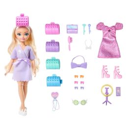 Barbie Jgg38 Muñeca 'Malibu' Dream Besties Peluquería con Accesorios de Estilismo y Maquillaje (incluye tiza para el pelo)