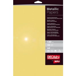 Papel Metalizado A4 Apli 130G 10H Oro Precio: 7.69000012. SKU: B1JRQCV96S