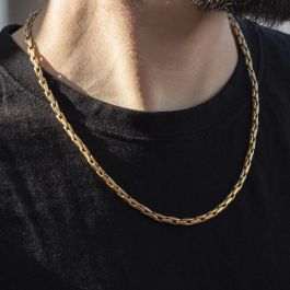 Collar Hombre Lotus LS2598-1/2 Dorado