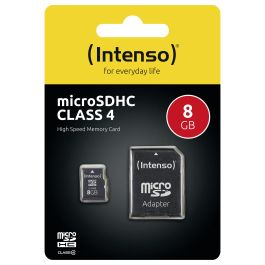 Intenso 3403460 MicroSDHC 8GB Clase 4 con Adaptador, Velocidad 21MB/s Precio: 25.4999998. SKU: B1C5YWRF2H