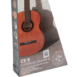 Eko Guitarra Clásica 3/4 CS-5 Natural Pack para Niños y Adolescentes con Funda, Afinador y Púas Precio: 81.985728. SKU: B124THW3WB