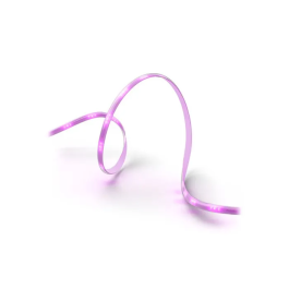 Philips Hue PHI1724257552077 Tira de Luz LED Inteligente, Solo Lightstrip, 3 m, Blanco, Integrada