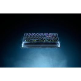 Razer RC21-01470100-R3M1 Wrist Rest Pro con Gel Refrigerante para Teclado, Ergonómico, Espuma, Negro, 444.5x90x26.4mm