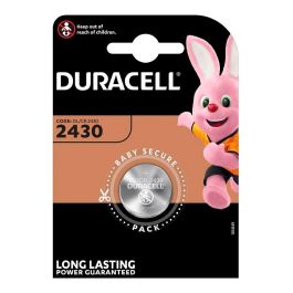 Duracell Pila Botón Litio CR2430 3V Ø24,5 x 3mm Blister 1 Unidad Precio: 2.95000057. SKU: B18ZYE767J