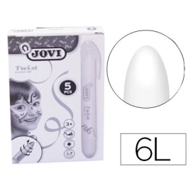 Jovi Maquillaje en Barra Blanco Caja de 5 Unidades Precio: 5.89000049. SKU: B14HS5NTBF